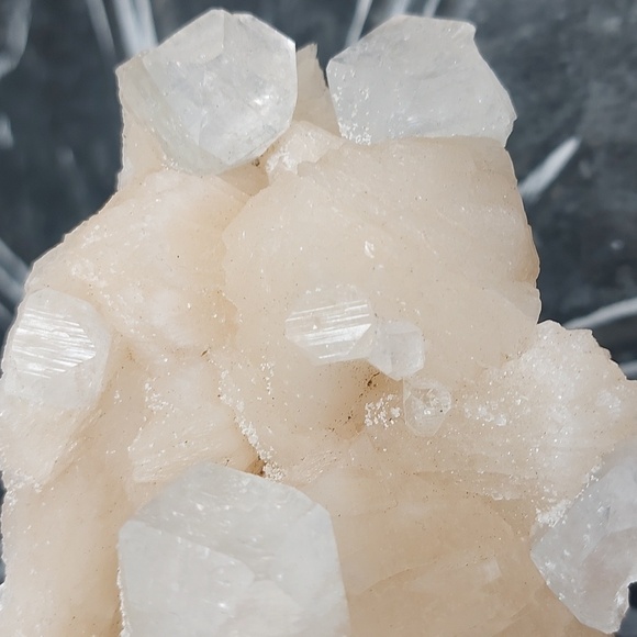 Apophyllite and Stilbite Mineral Specimen - Picture 5 of 10